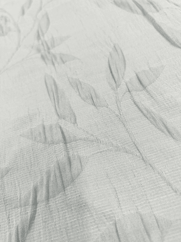 Fabraic nua wrinkled duille bambú